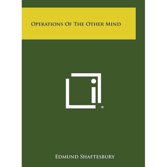 Operations of the Other Mind (Hardcover)