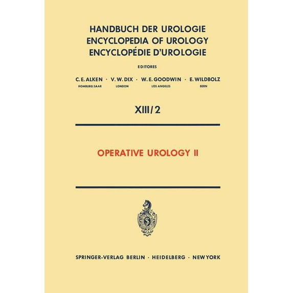 Operative Urology II, (Paperback)