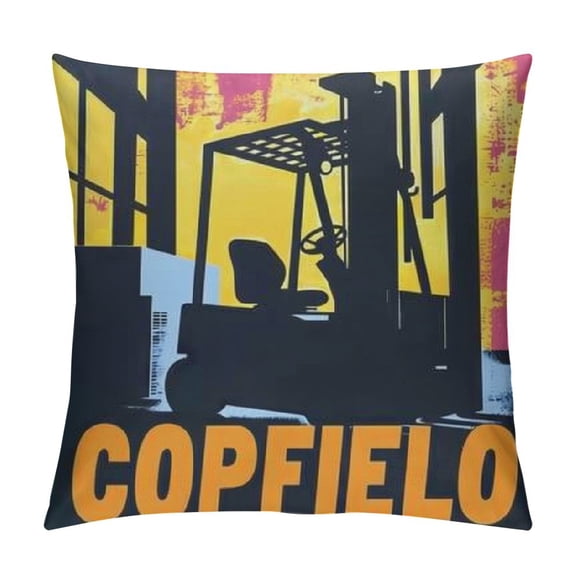 Operator Jobs & Certified Forklift Driver Throw Pillow