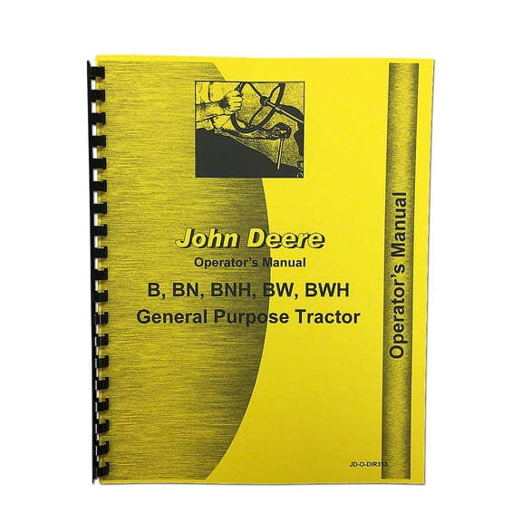 Operator manual reprints Fits John Deere Tractor