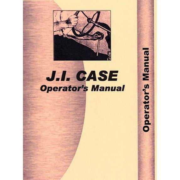 Operator's Manual fits Case 1830
