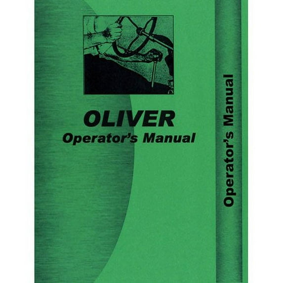 Operator's Manual fits Oliver 77