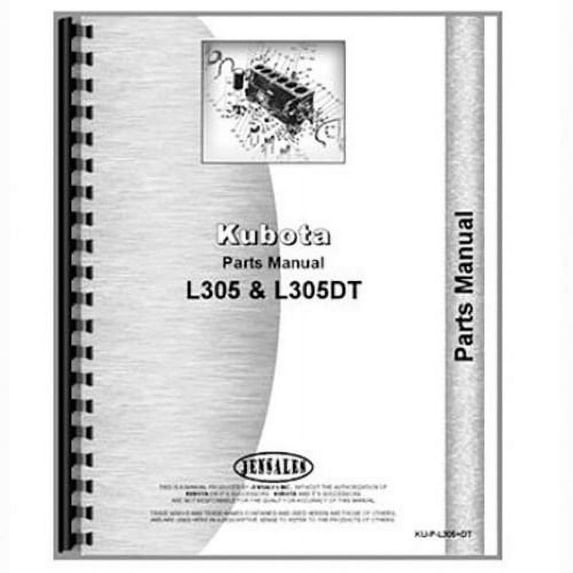 Operator's Manual fits Kubota L305 L345 L355