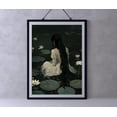 thumbnail image 1 of Ophelia Dark Academia Print - The Lake, Goth Moody Victorian Wall Art, Dark Decor Aesthetic, Dark Cottagecore, Gothic Prints Into Lake Wall Art, Modern Wall Decor, 16x24 UNFRAMED, 1 of 2