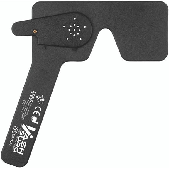 Ophthalmic Eye Occluder for Ophthalmologists, Optometrists and Orthoptists Eye Exam Tool (Black)