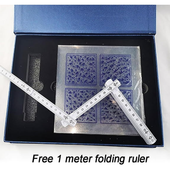 Ophthalmic Stereo Tester, Vision Stereo Tester, Ophthalmic Vision Stereo Tester with 3 Test Boards of Different Thicknesses, 30cm-80cm Observe The Distance, Ideal for Hospitals, Clinics, Ophthalmolog