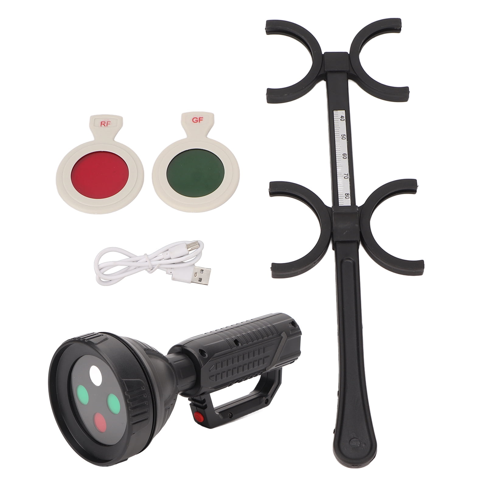 Ophthalmic Test Flashlight 4 Dot Accurate Reduce Distortion Red Green ...