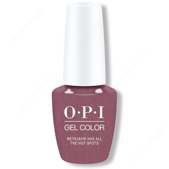 Opi Gel Color Soak-off Gel Lacquer - Reykjavik Has All The Hot Nail Lacquer 15ml/0.5oz