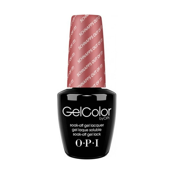 Opi Gelcolor Collection Nail Gel Lacquer, 0.5 Fluid Ounce - SCHNAPPS OUT OF IT!