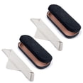 thumbnail image 1 of Oplee™ Linen-Covered Hard Shell Eyeglass Case with Grey Microfiber Cloth – Black (2-Pack), 1 of 8