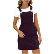 Pinafore Dress Corduroy
