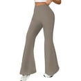 thumbnail image 1 of Oplxuo Flare Yoga Pants for Women Bootcut Tummy Control Workout Flared Leggings Athletic Gym Stretchy High-Waist Trousers, 1 of 7