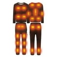 thumbnail image 1 of Oplxuo Heated Underwear Set for Women, USB Electric Thermal Winter Warm Long Johns Cold Weather Base Layer Snow Suits, 1 of 7