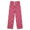 thumbnail image 1 of Oplxuo Lip Printed Cute Pajamas Pants for Women Drawstring Elastic Waist Comfy Loose Pjs Bottom Lounge Trousers with Pockets, 1 of 5