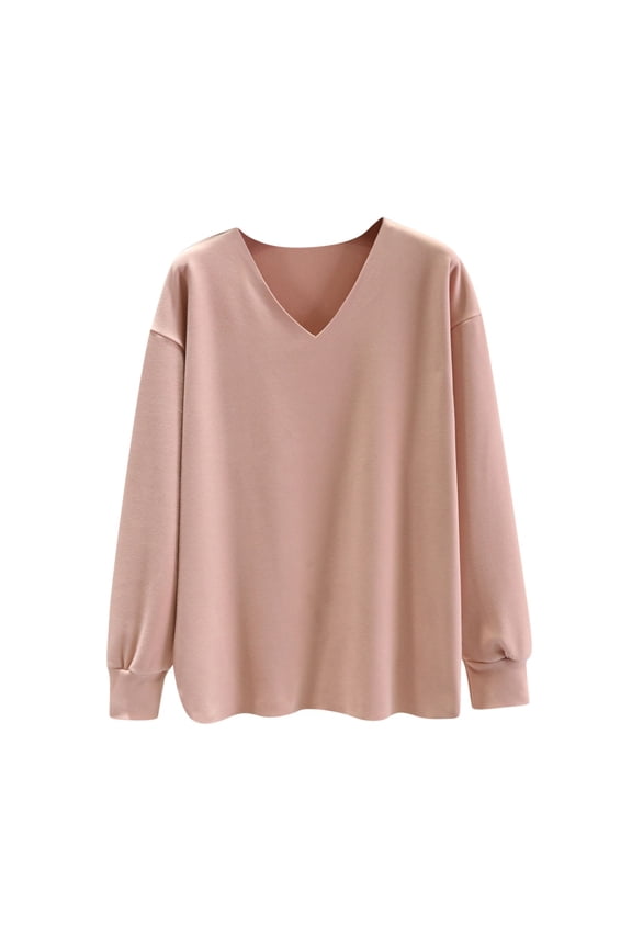 Long Sleeve Shirts for Women Crew Neck Thermal Tops Lightweight Base Layer Undershirt Tees 2025