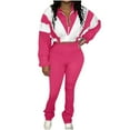 thumbnail image 1 of Oplxuo Lounge Sets for Women 2025 Fashion Sweatsuit 2 Piece Outfits Sweatshirt Slim Fit Sweatpant Tracksuit Matching Set, 1 of 6