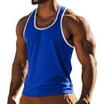 thumbnail image 1 of Oplxuo Men's Gym Workout Tank Tops - Soft Lightweight Sleeveless Muscle Shirts for Beach & Athletic Wear, 1 of 2