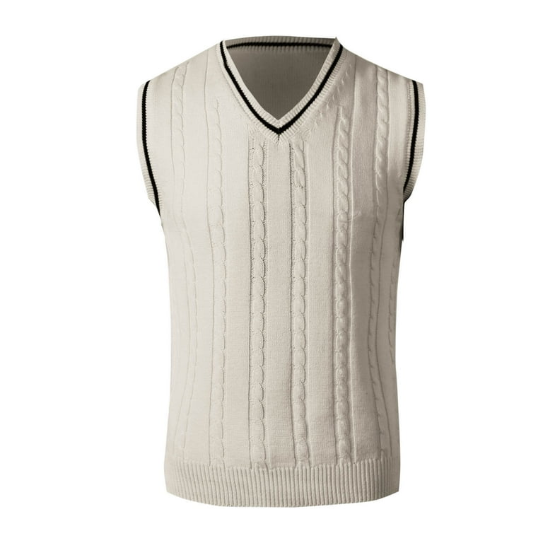 Mens Sweater What Is A Sleeveless Sweater Called Oplxuo Men's