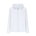 thumbnail image 1 of Oplxuo Women UPF 50+ Athletic Jacket Lightweight Sun Protection Full Zip Hoodie Long Sleeve Hiking SPF Shirts for Outdoor, 1 of 5