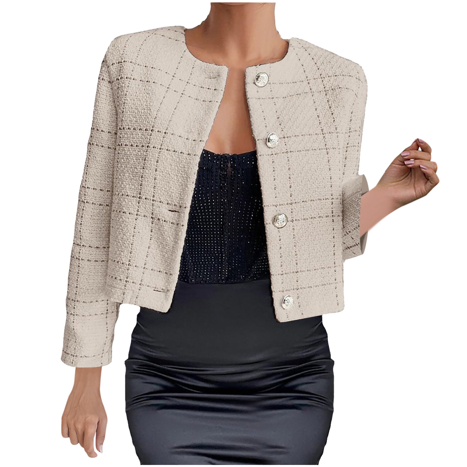 Tweed Cropped Jacket