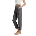 thumbnail image 1 of Oplxuo Women's Golf Pants with Pockets 7/8 Ankle Stretch Lightweight Sweatpants for Athletic Hiking Travel Work Lounge, 1 of 6