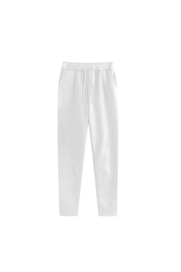 Womens Sweatpants Loose Fit Elastic Waisted Drawstring Lounge Pants Baggy Straight Leg Athletic Joggers with Pockets