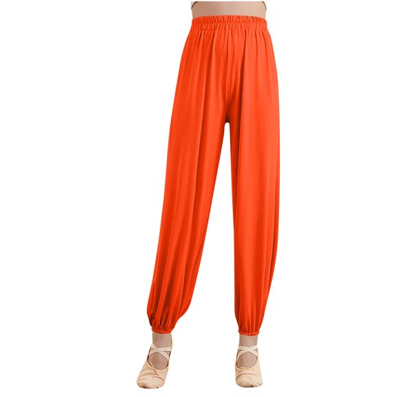 Oplxuo Womens Yoga Sweatpants Loose Workout Harem Joggers Casual Comfy Lounge Pajama Pants