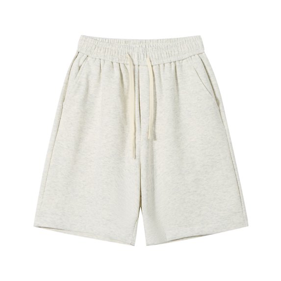 Oplxuo Workout Lounge Shorts for Men Big and Tall, Drawstring , Casual Elastic Waist Loose Athletic Gym Summer Shorts