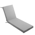 thumbnail image 1 of Opohoro Outdoor Chaise Lounge Cushion, Patio Recliner Mattress, Full-Length Support 72"x22.4"x3.5", Gray, 1 of 10