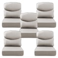 thumbnail image 1 of Opohoro Outdoor Deep Seat Cushion Set, 22"x24"x6", UV Resistant & Water Resistant Comfortable Furniture Cushions for Patio Sofa, Chair, Loveseat, 1 of 9