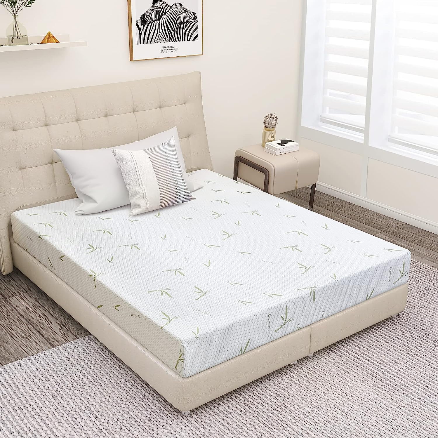 Opoiar 6 Inch Kids Matress Twin Memory Foam Mattress for Kids Twin Size