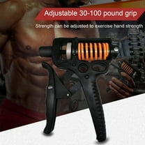Opolski 1 Pc Adjustable Hand Grip Strength Trainer Durable Handle Non-slip Grip Perfect