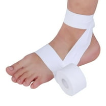 Opolski 1 Roll Athletic Sport Training Finger Wrist Knee Cotton Joints Support Tape White