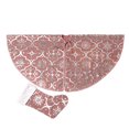 thumbnail image 1 of Opolski 1 Set Christmas Style Tree Skirt Eye-catching Polyester Beautiful Snowflake Pattern Tree Carpet for Home, 1 of 8