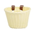 thumbnail image 1 of Opolski 1 Set Hand-Woven Bicycle Basket with Stickers Large Capacity Easy Installation Bicycle Front Basket, 1 of 6