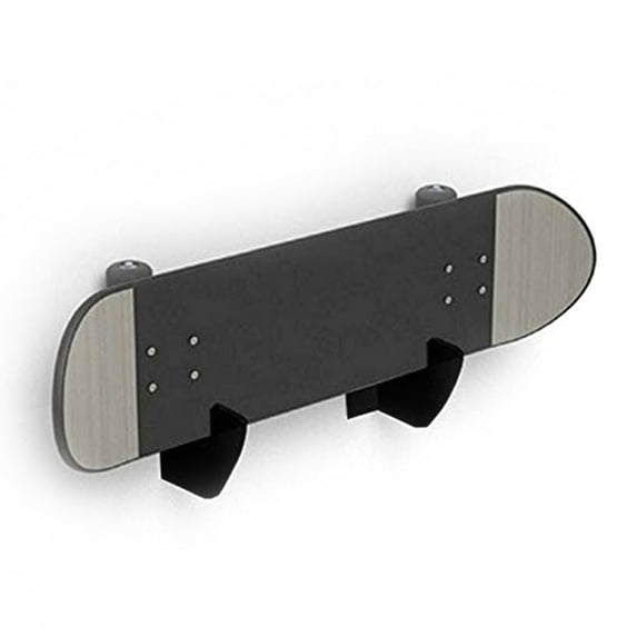 Opolski 1 Set Stable Skateboard Wall Rack Lightweight Acrylic Wall-Mounted Skateboard Holder for Skateboard Shop