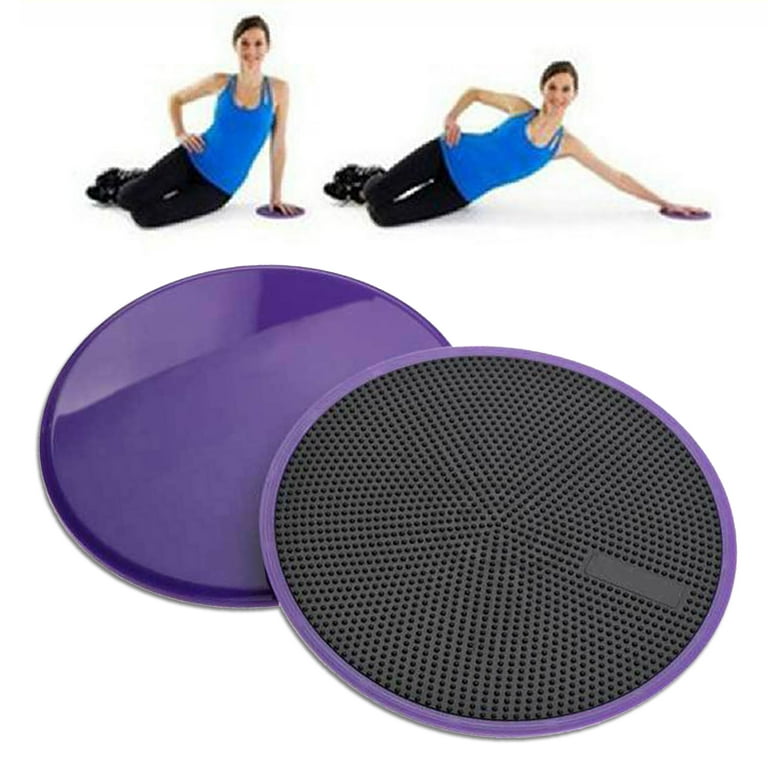 Opolski 1Pc Fitness Exercise Gliding Disc Sliding Plate Slider Equipment for Yoga Gym