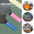 thumbnail image 1 of Opolski 2 Pcs Pickleball Paddle Grip Tape Faux Leather Overgrip Grip Wrap for Pickleball Racket Non-slip Moisture Wicking Paddle Grip Wrap Pickleball Paddle Accessories, 1 of 8