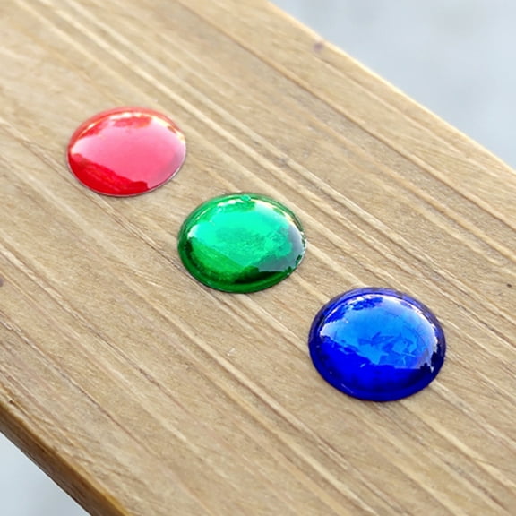 Opolski 300Pcs Adhesive Laser Holographic Artificial Fishing DIY Fish Eyes Lure Craft