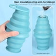 thumbnail image 1 of Opolski 500ML Collapsible Water Bottle Food Grade BPA Free Leak Resistant Portable Travel Hiking Sports Water Kettle, 1 of 7
