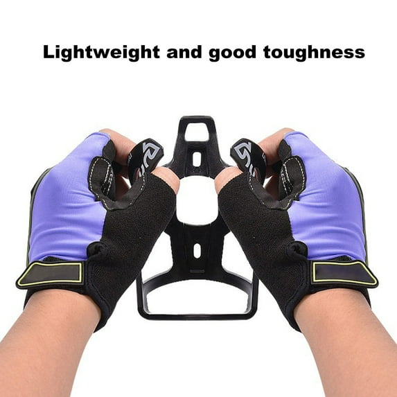 Opolski Bike Water Bottle Holder Good Toughness Strong Bearing Bicycle Bottle Holder for Mountain Bike Blue