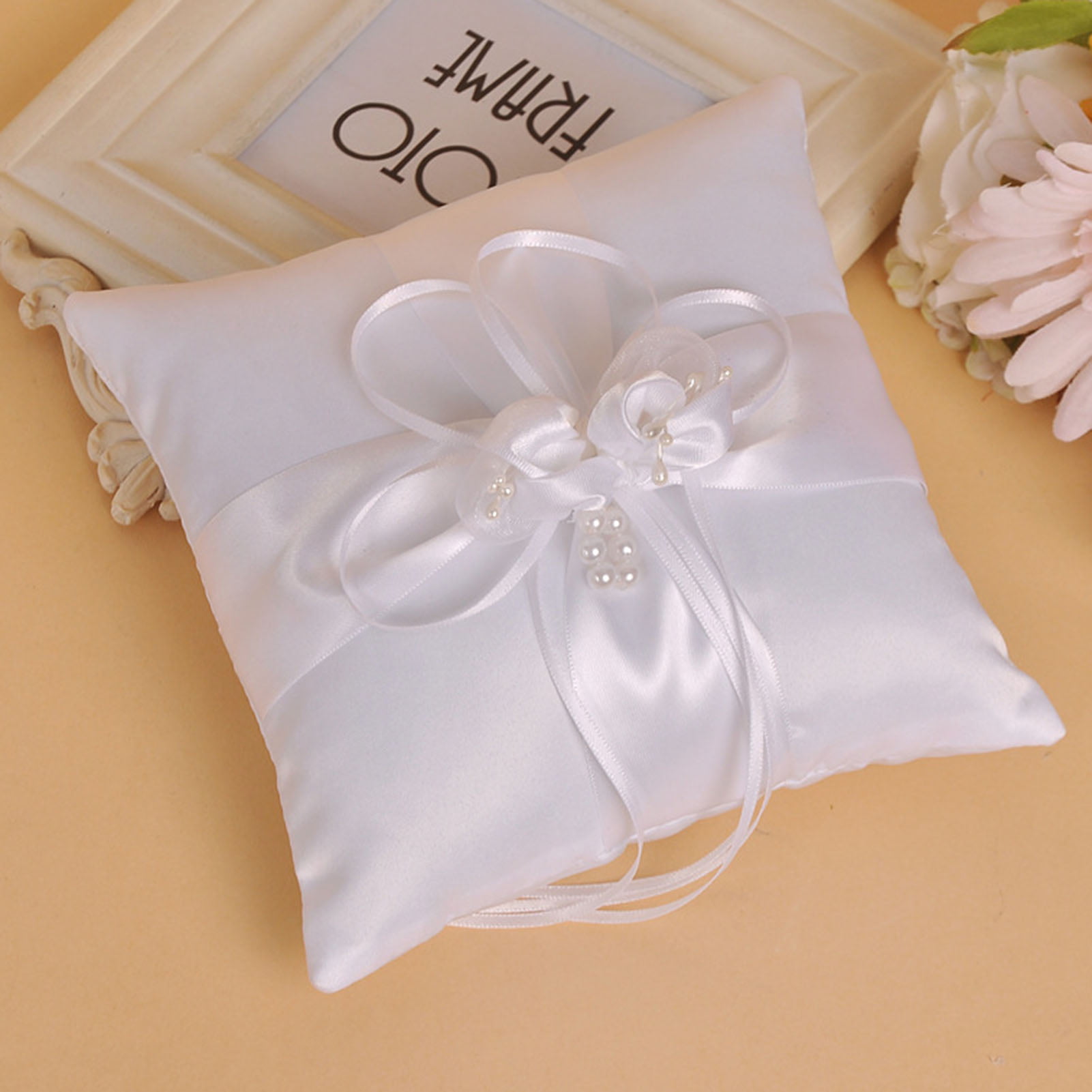 Ivory Ring Bearer Pillow, Ring Pillow, Ring Holder, Ring Bearer, Wedding  Decor, Gift for Bride - Etsy