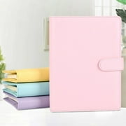 Opolski Button Snap On Notebook Journal Agenda Planner Book Diary Faux Leather Cover