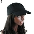 thumbnail image 1 of Opolski Classic Women Men Adjustable Plain Vintage Army Military Cadet Style Cap Hat, 1 of 8