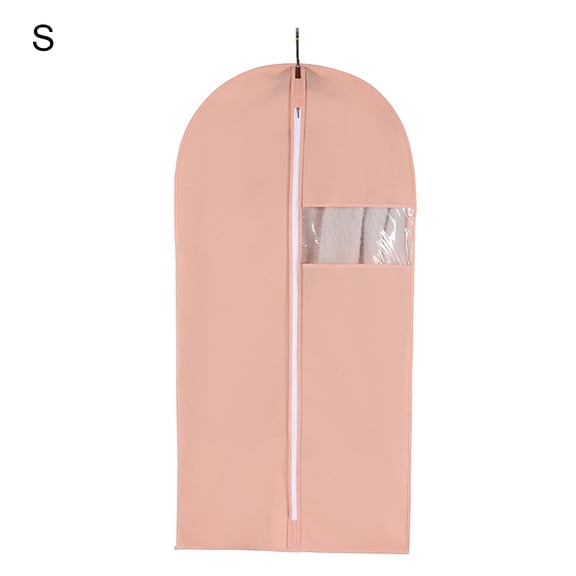 Opolski Cloth Overcoat Dust-proof Reusable Non Woven Fabric Visible Window Clothing Hanging Bag for Home