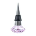 thumbnail image 1 of Opolski Crystal Metal Silicone Leakproof Reusable Wine Stopper Bottle Sealer Cork Plug, 1 of 8