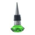 thumbnail image 1 of Opolski Crystal Metal Silicone Leakproof Reusable Wine Stopper Bottle Sealer Cork Plug, 1 of 8
