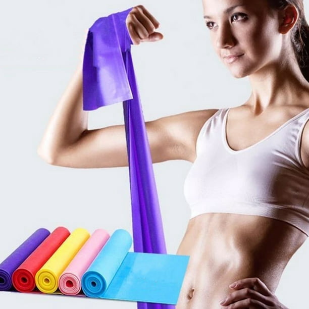 Stretch-eze フルボディ抵抗バンド M 緑 Opolski Resistance Toning Exercise Band: Pilates, Yoga, Arm, Back