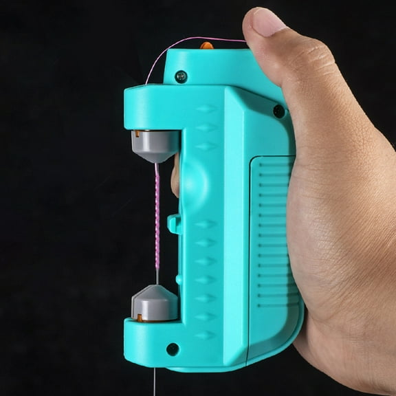 Opolski Fishing Electric GT Knot Machine Rechargeable Automatic Fishing Hook Tier Tool Tying Fishing Line Tackle Device Fishing Gear Black