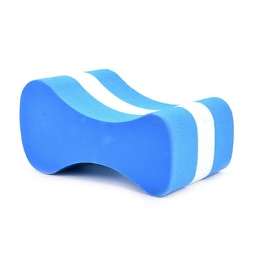 Opolski Foam Pull Buoy EVA Float Kick Legs Board Kids Adults Pool Swimming Safety Training Blue+White